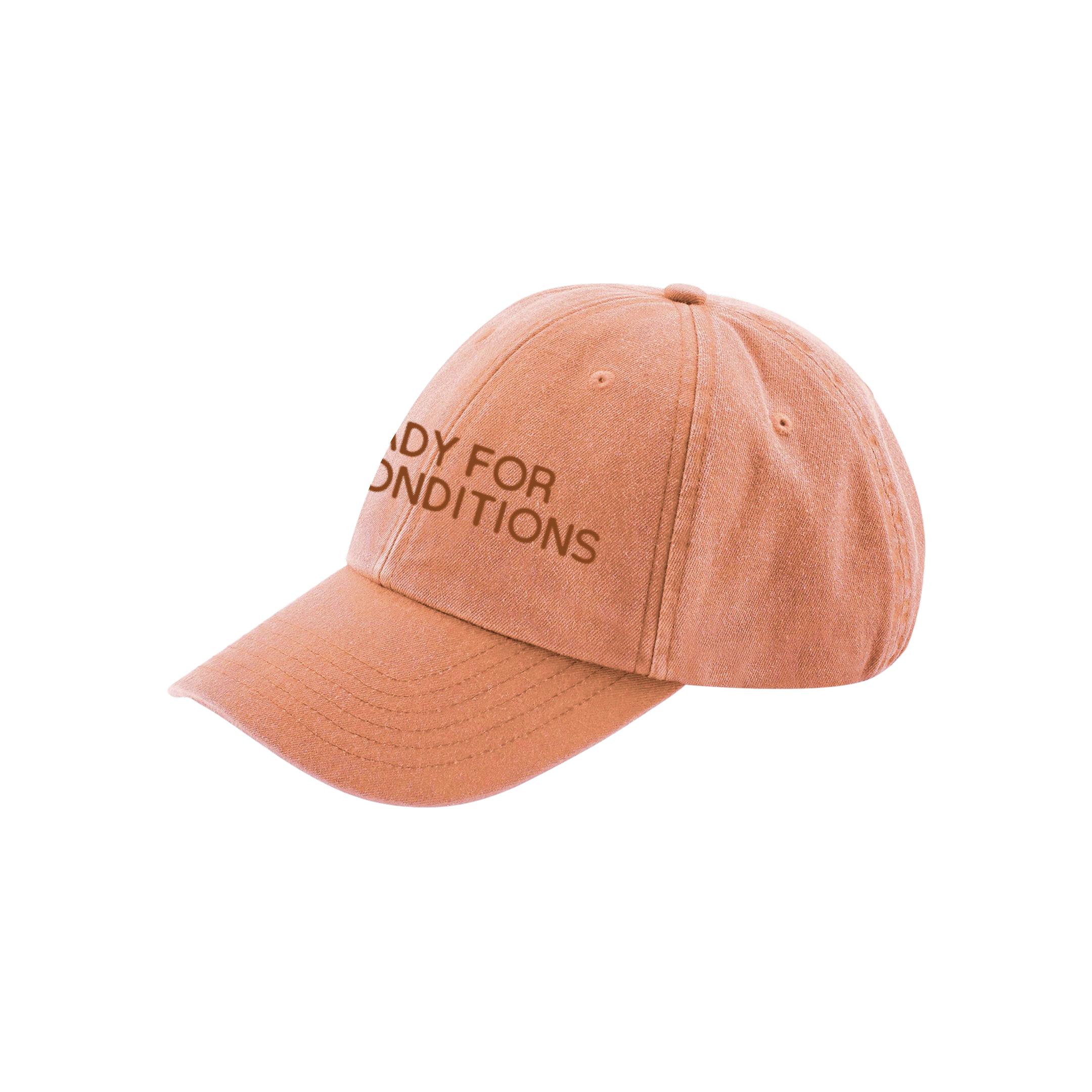 Washed Orange Cap